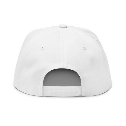 Embroidered Flat Bill Cap — "Red Horse Elite" Gothic Logo