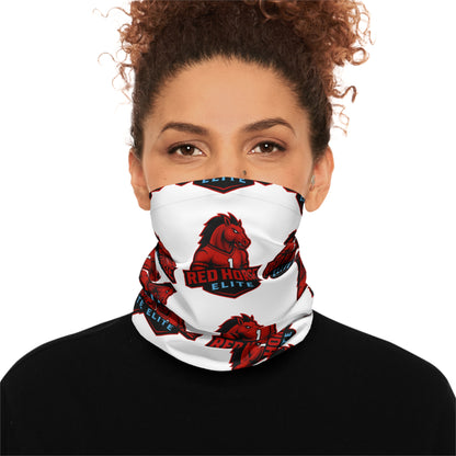 Red Horse Elite Logo Neck Gaiter — Midweight Face Shield