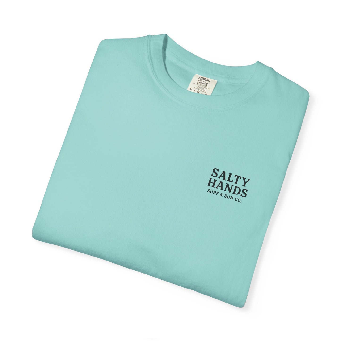 Salty Hands Surf & Sun T-Shirt — Crystal Coast Graphic Tee