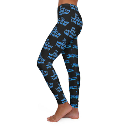 Zoomin Groomin Stylish Leggings Women - Perfect for Yoga, Gym, or Casual Outings, Trendy Activewear, Unique Gift for Her