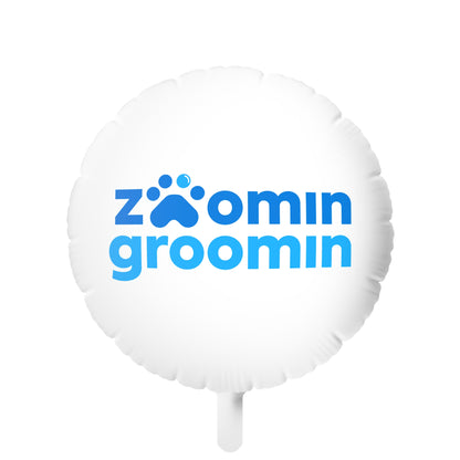 Reusable Pet-Themed Mylar Helium Balloon, Animal Party Decoration, Dog Birthday Balloon, Fun Pet Celebration Balloon, Cute Paw Print Balloon