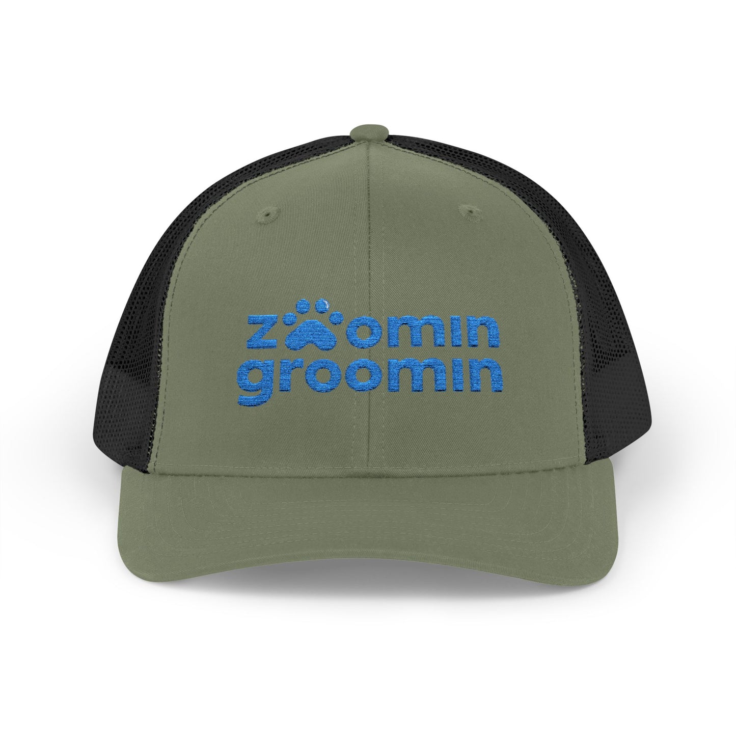 Embroidered Zoomin Groomin Snapback Trucker Cap - Perfect Gift for Pet Lovers, Dog Groomers, Animal Enthusiasts, Casual Wear, Fun Accessories