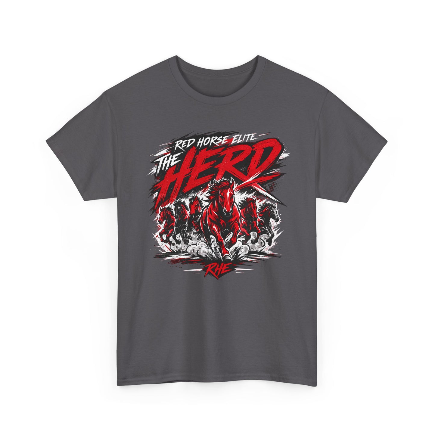 The Herd Graphic Tee — Red Horse Elite Bold T-Shirt