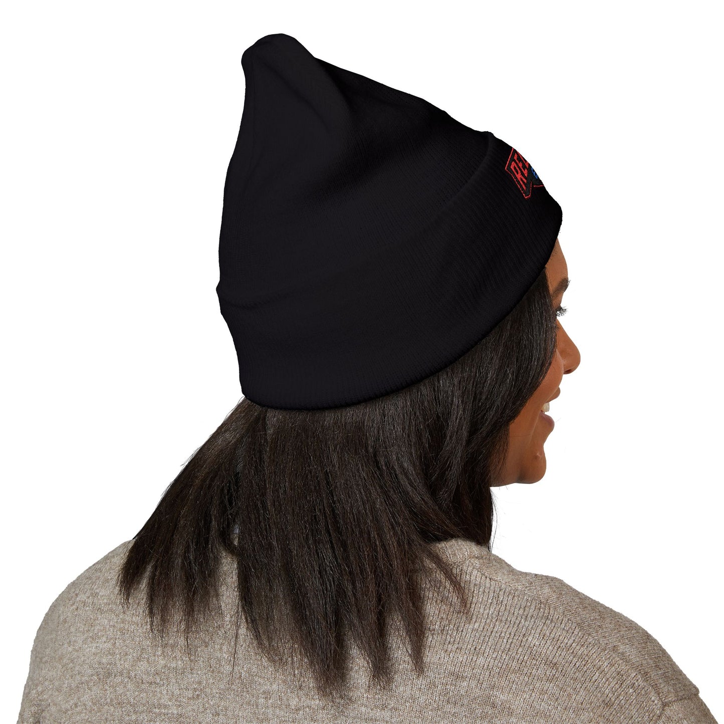 Red Horse Elite Embroidered Cuffed Beanie
