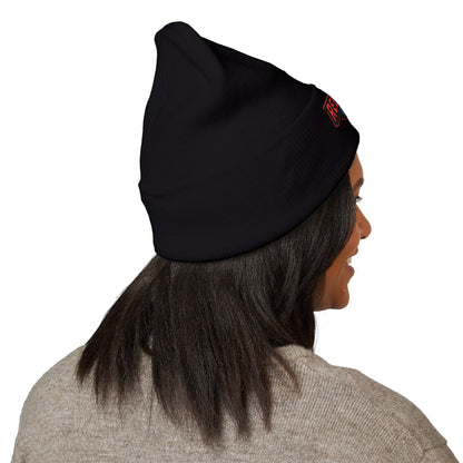 Red Horse Elite Embroidered Cuffed Beanie