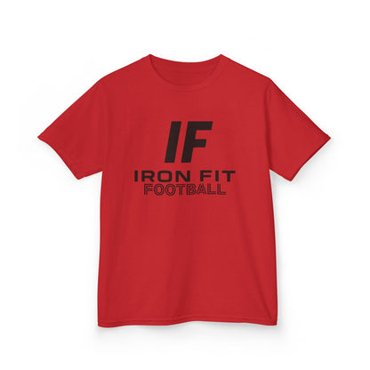 Youth Iron Fit Cotton Tee-Football Edition