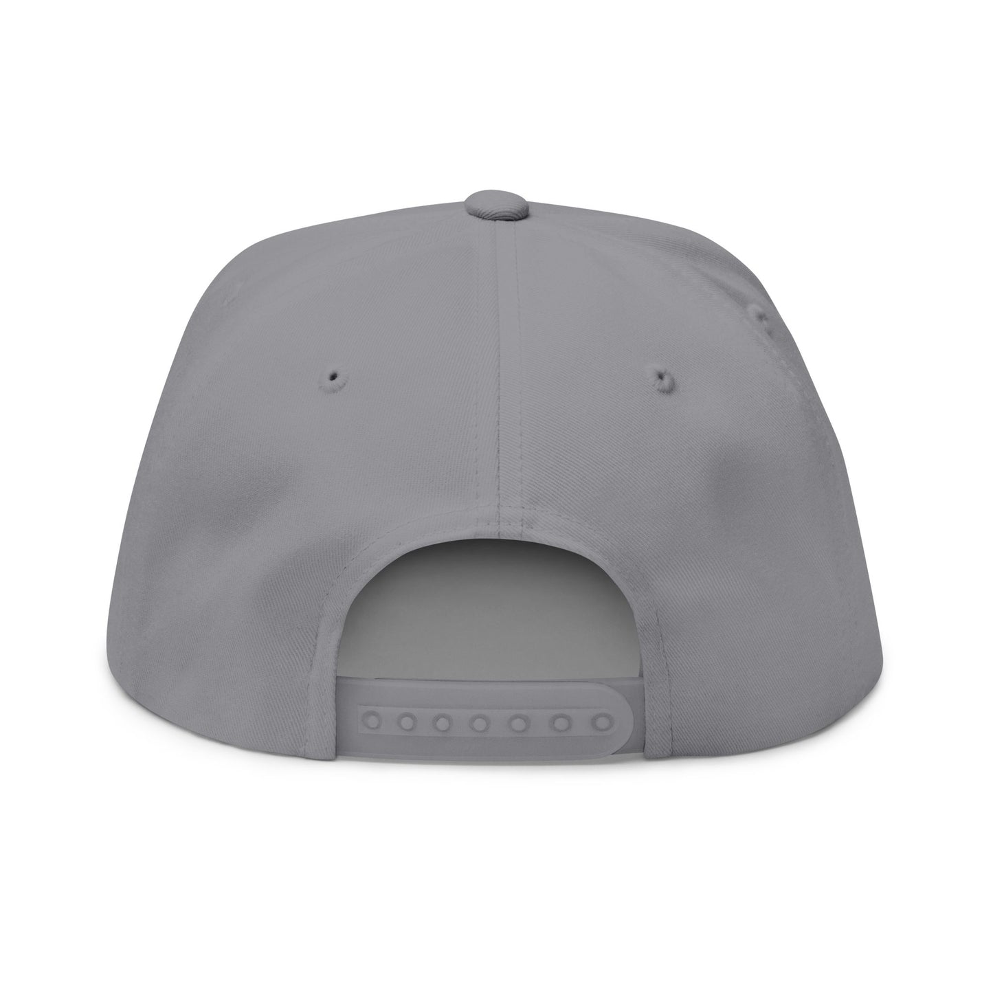 Embroidered Flat Bill Cap — "Red Horse Elite" Gothic Logo