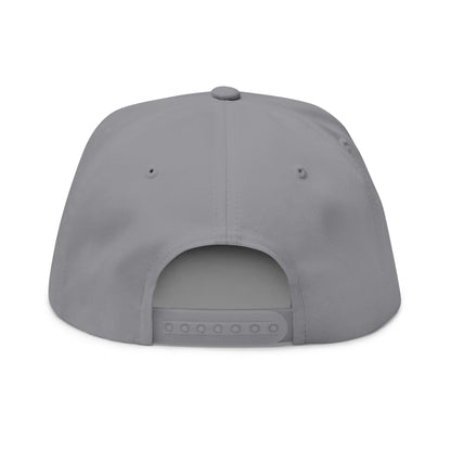Embroidered Flat Bill Cap — "Red Horse Elite" Gothic Logo