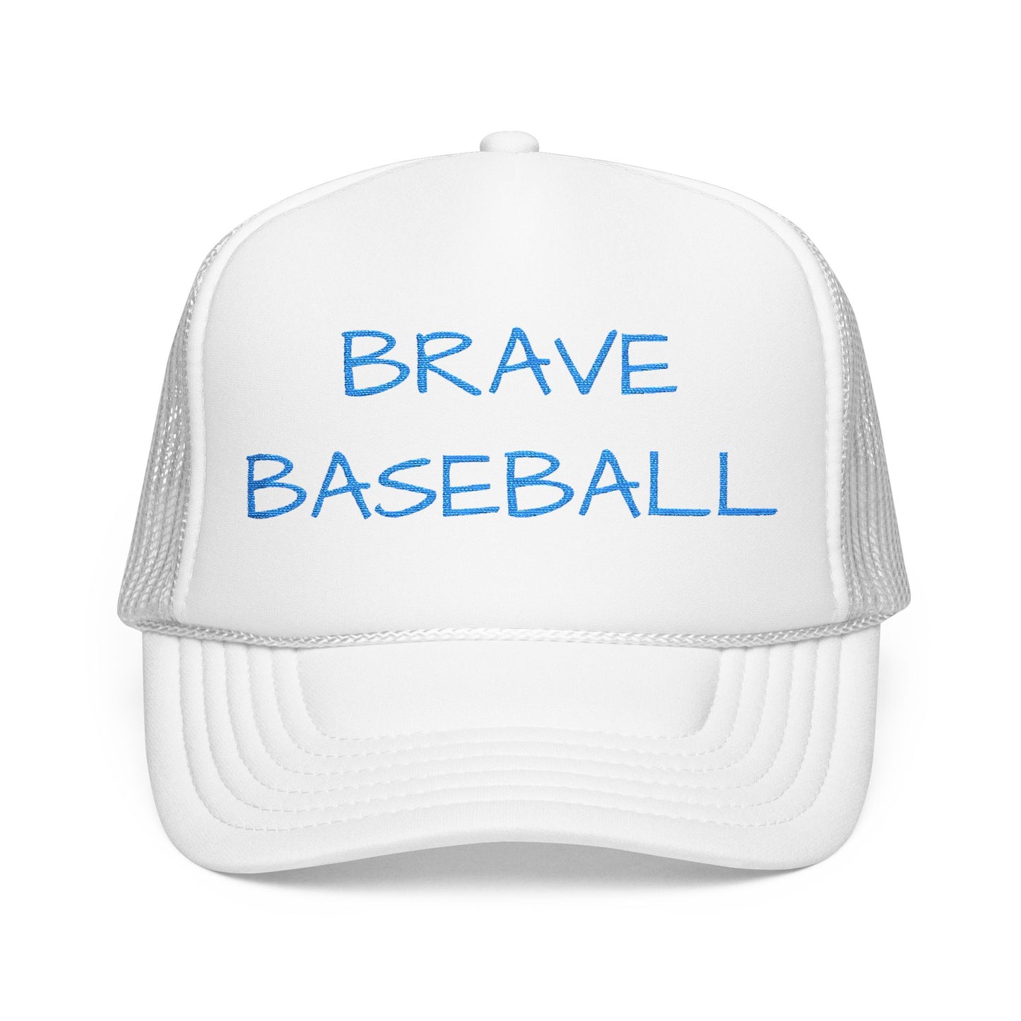 Brave Baseball Foam Trucker Hat