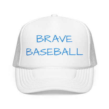 Brave Baseball Foam Trucker Hat