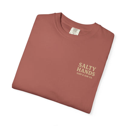 Salty Hands Surf & Sun T-Shirt — Crystal Coast Fishing Graphic Tee