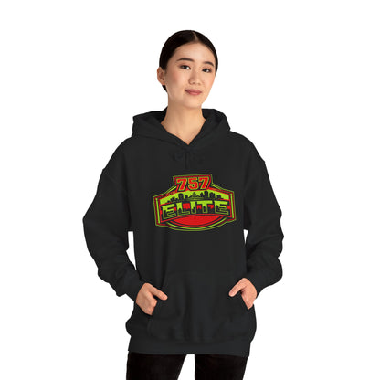 757 Elite Hoodie — Hampton Roads Skyline Logo Pullover