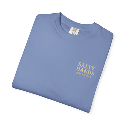 Salty Hands Surf & Sun T-Shirt — Crystal Coast Fishing Graphic Tee