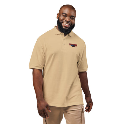 Embroidered Red Horse Elite Polo Shirt