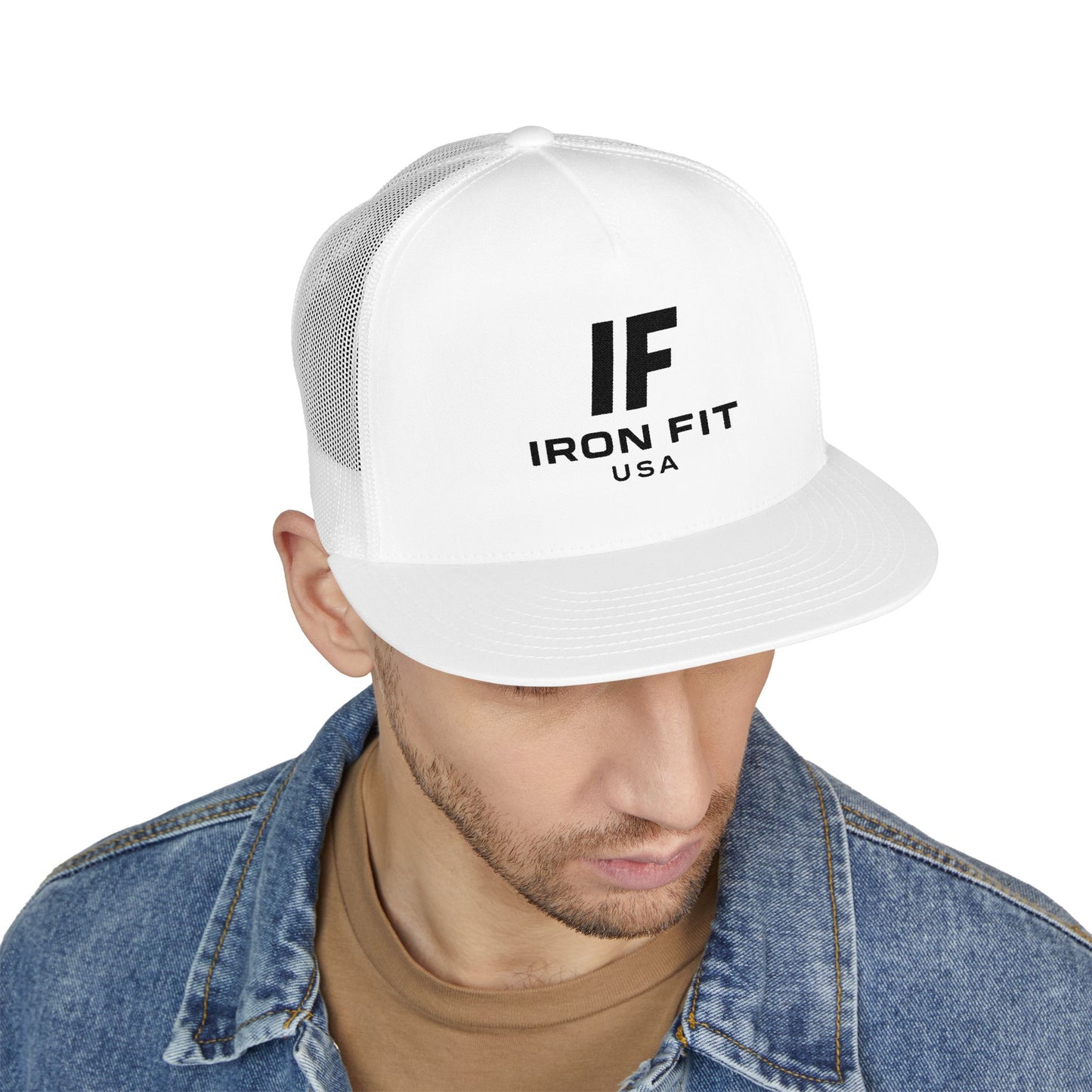 5 Panel Trucker Cap (Embroidery)