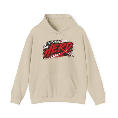 The Herd Hoodie – Red Horse Elite Graphic Hooded Sweatshirt