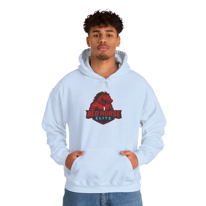 Red Horse Elite Logo Hoodie – Athletic Team Pullover