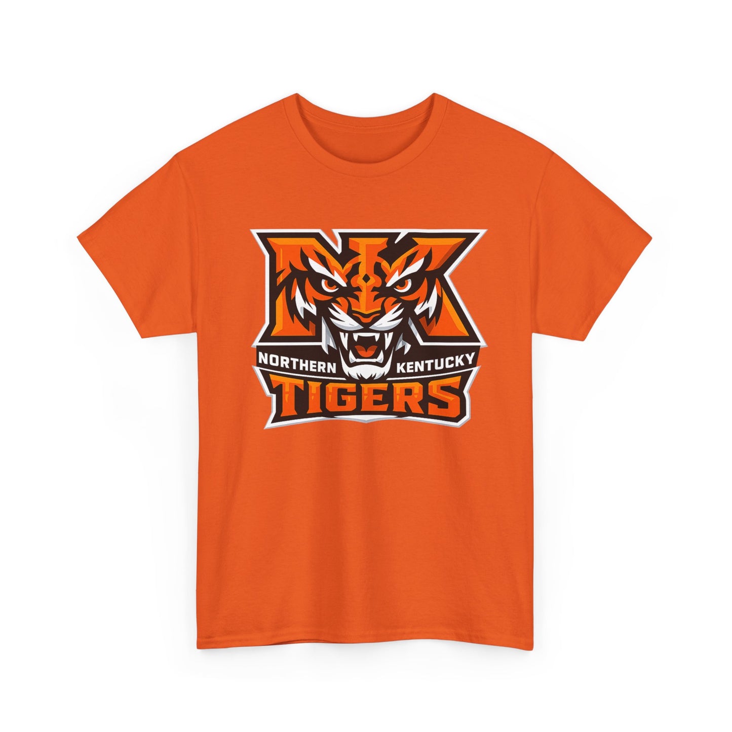Northern Kentucky Tigers Orange Mascot Logo Tee