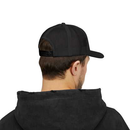 Red Horse Elite Trucker Cap — Embroidered Snapback Hat