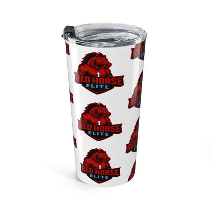 Red Horse Elite 20oz Tumbler – Insulated Travel Cup with Bold Red Stallion Logo