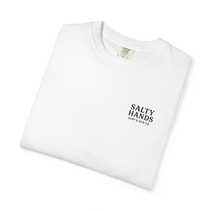 Salty Hands Surf & Sun T-Shirt — Crystal Coast Graphic Tee