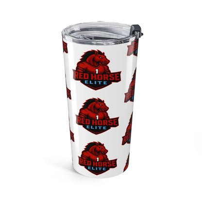Red Horse Elite 20oz Tumbler – Insulated Travel Cup with Bold Red Stallion Logo