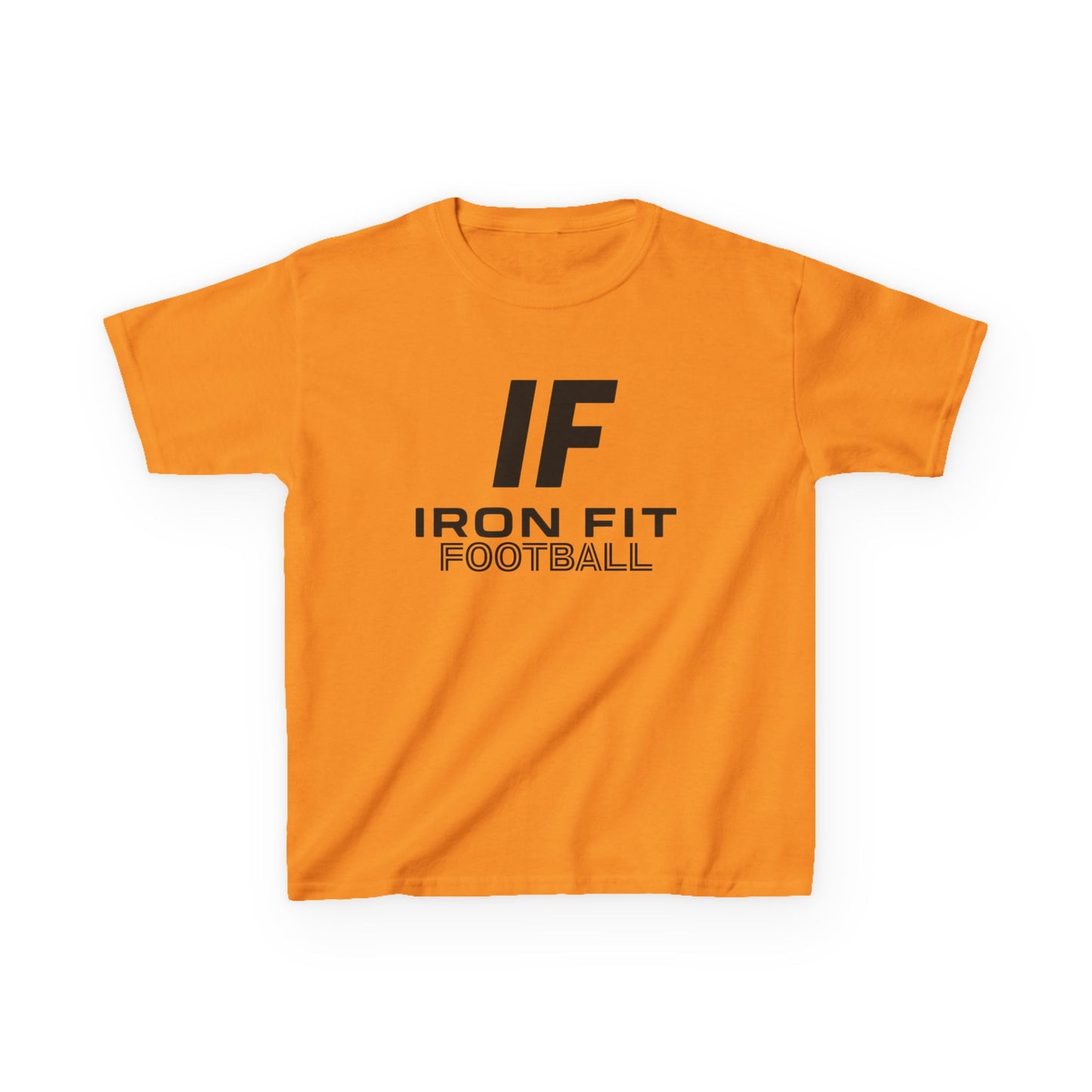 Youth Iron Fit Cotton Tee-Football Edition