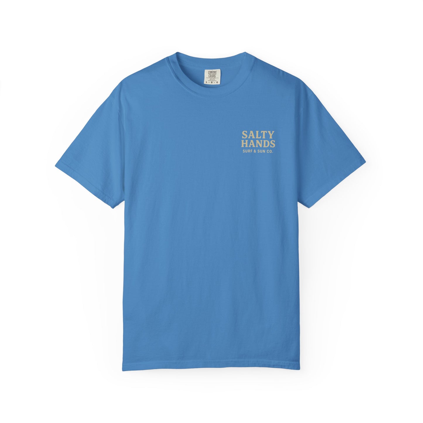 Salty Hands Surf & Sun T-Shirt — Crystal Coast Fishing Graphic Tee