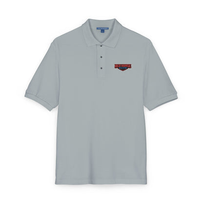 Embroidered Red Horse Elite Polo Shirt