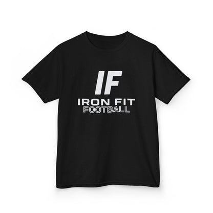 Youth Iron Fit Cotton Tee-Football Edition