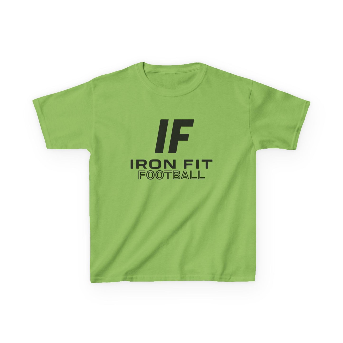 Youth Iron Fit Cotton Tee-Football Edition