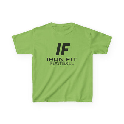 Youth Iron Fit Cotton Tee-Football Edition