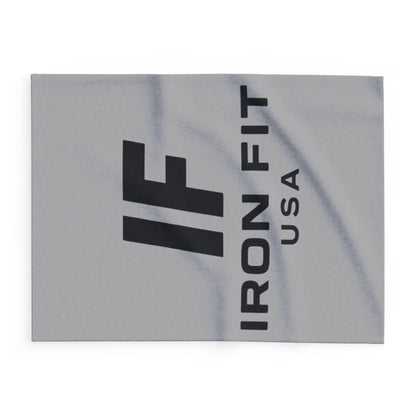 Arctic Fleece Blanket - Soft Warm Throw for Cozy Nights, Gym Lovers Gift, Modern Home Decor, Workout Blanket, Holiday Present