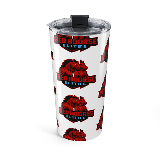 Red Horse Elite 20oz Tumbler – Insulated Travel Cup with Bold Red Stallion Logo