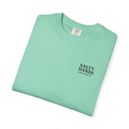 Salty Hands Surf & Sun T-Shirt — Crystal Coast Graphic Tee