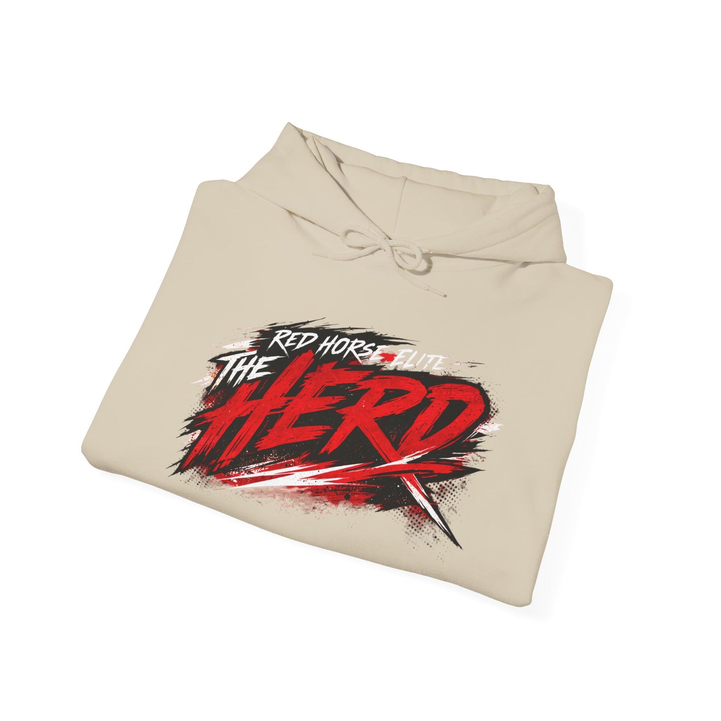 The Herd Hoodie – Red Horse Elite Graphic Hooded Sweatshirt