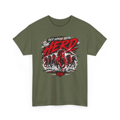 The Herd Graphic Tee — Red Horse Elite Bold T-Shirt