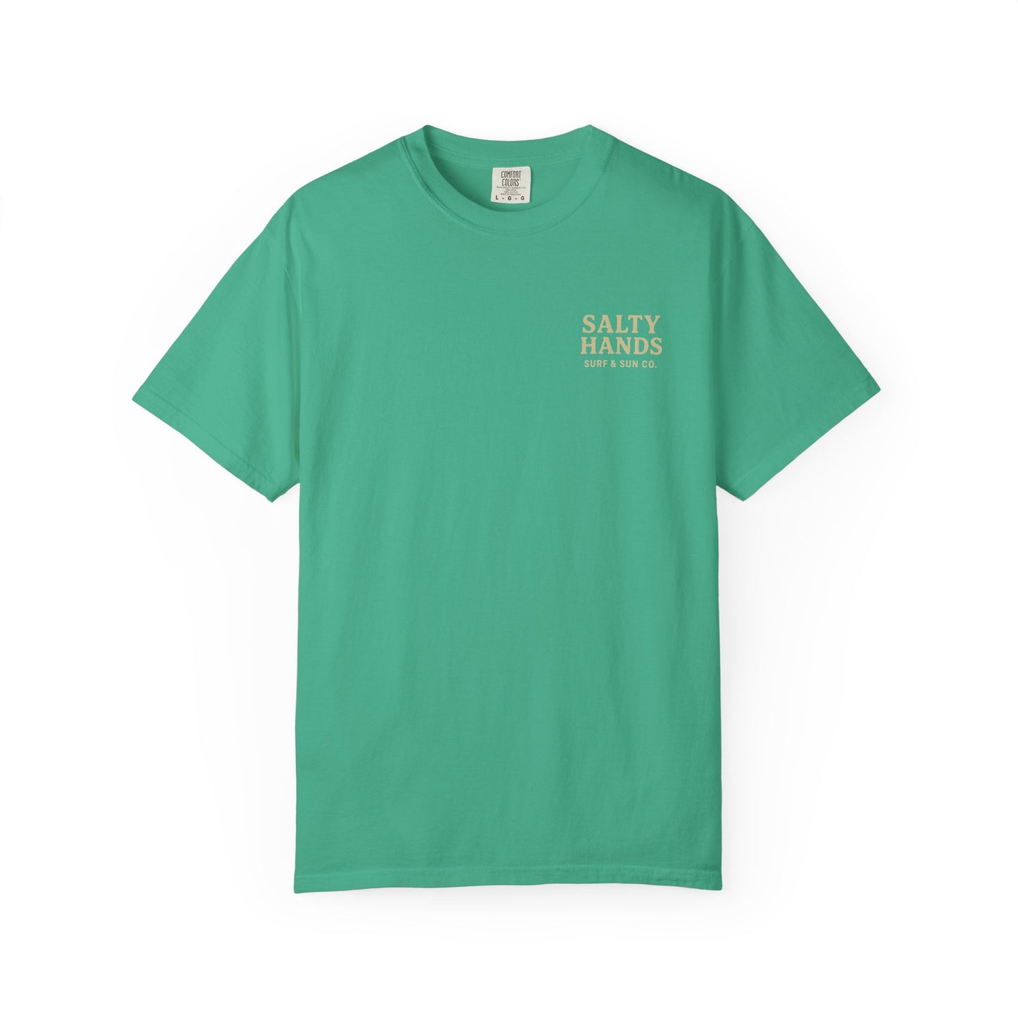 Salty Hands Surf & Sun T-Shirt — Crystal Coast Fishing Graphic Tee