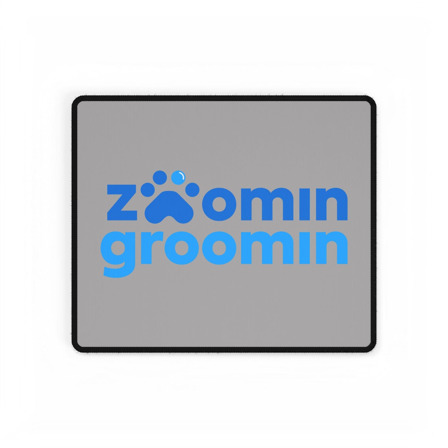 Zoomin Groomin Desk Mat - Pet Lover Decor, Functional Workspace Accessory, Gift for Dog Owners, Home Office Essentials, Stylish Mat