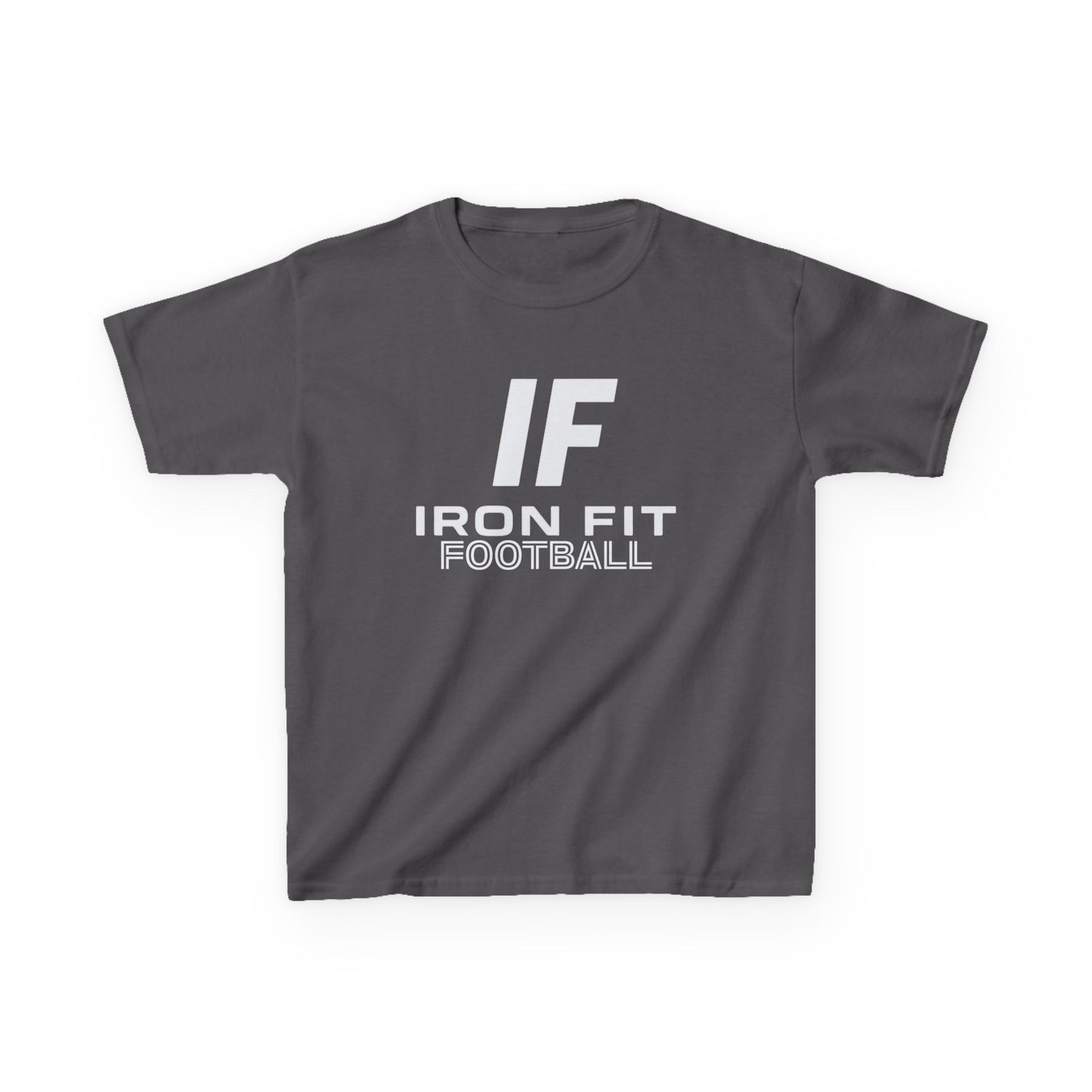Youth Iron Fit Cotton Tee-Football Edition