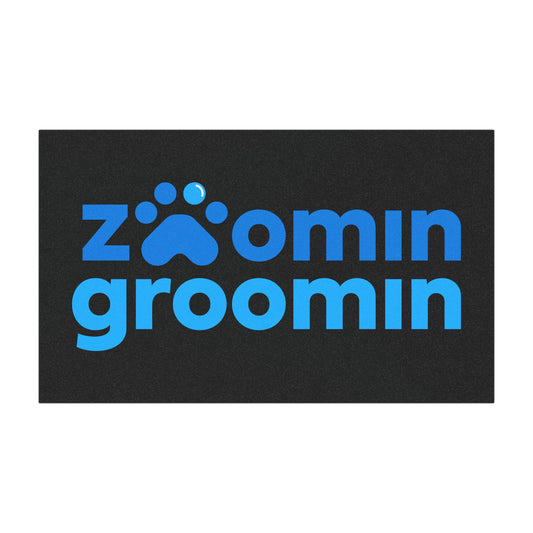 Zoomin Groomin Car Magnet, Pet Lover Gift, Car Decor, Dog Grooming Accessories, Animal Enthusiast Magnet