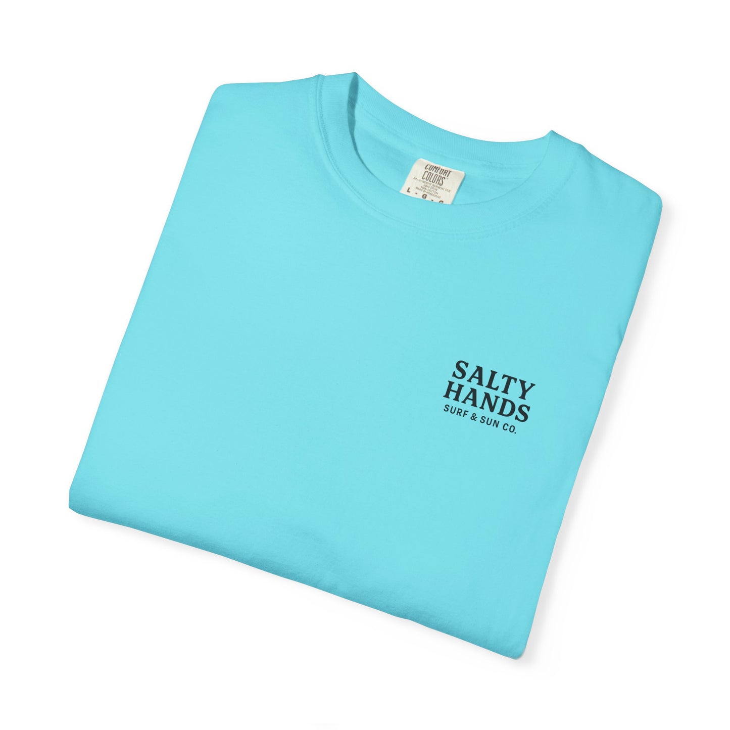 Salty Hands Surf & Sun T-Shirt — Crystal Coast Graphic Tee