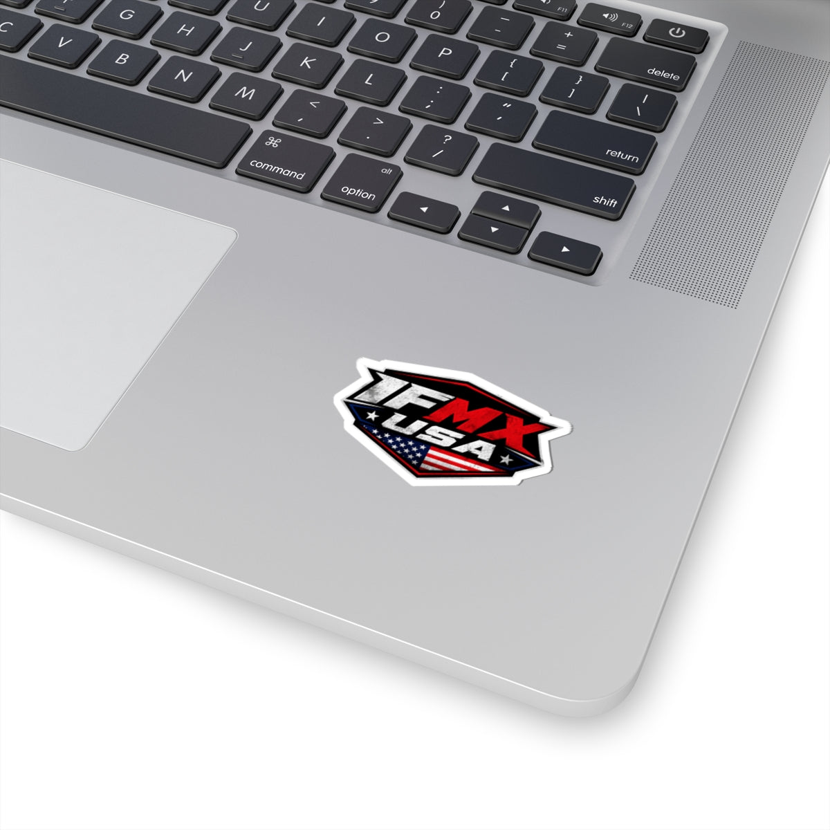TFMX USA Flag Logo Kiss-Cut Sticker — Patriotic Motorsports Decal
