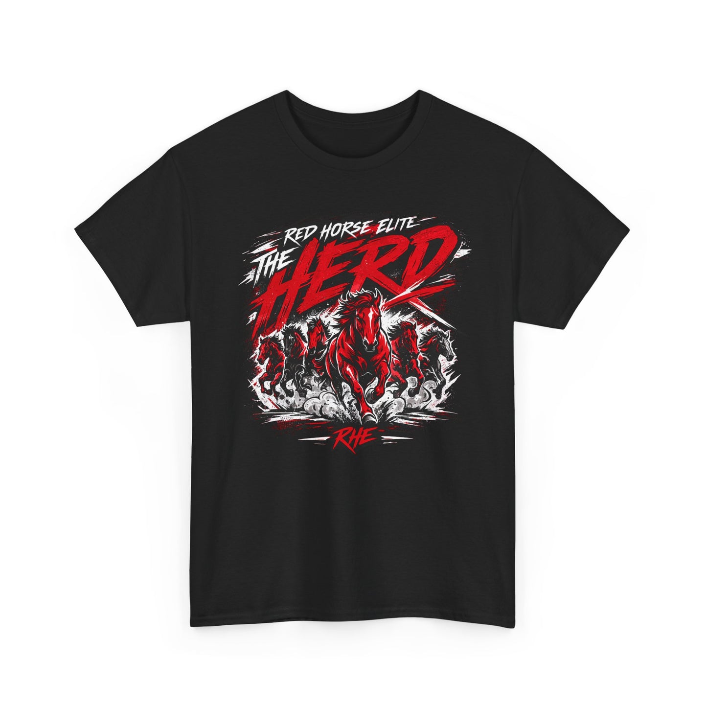 The Herd Graphic Tee — Red Horse Elite Bold T-Shirt