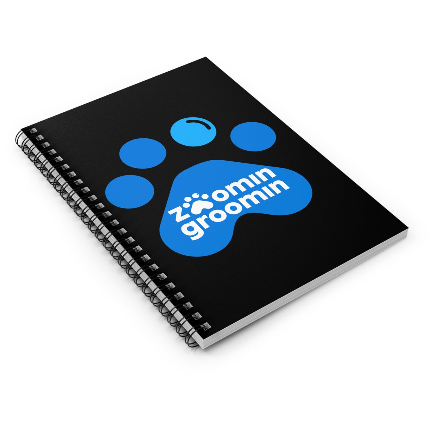 Zoomin Groomin Spiral Notebook - Perfect for Dog Lovers, Journaling, Note Taking, Gifts, and Personal Use