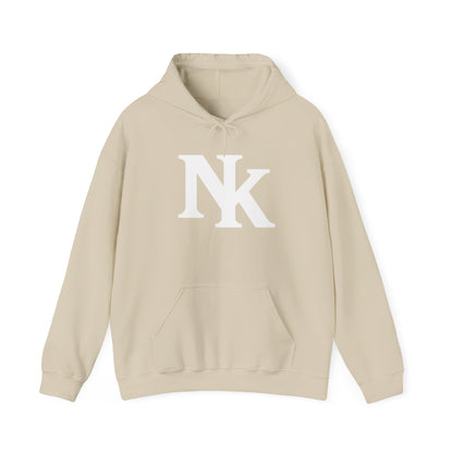 NK Monogram Hoodie – Classic Letterman-Style Logo Pullover