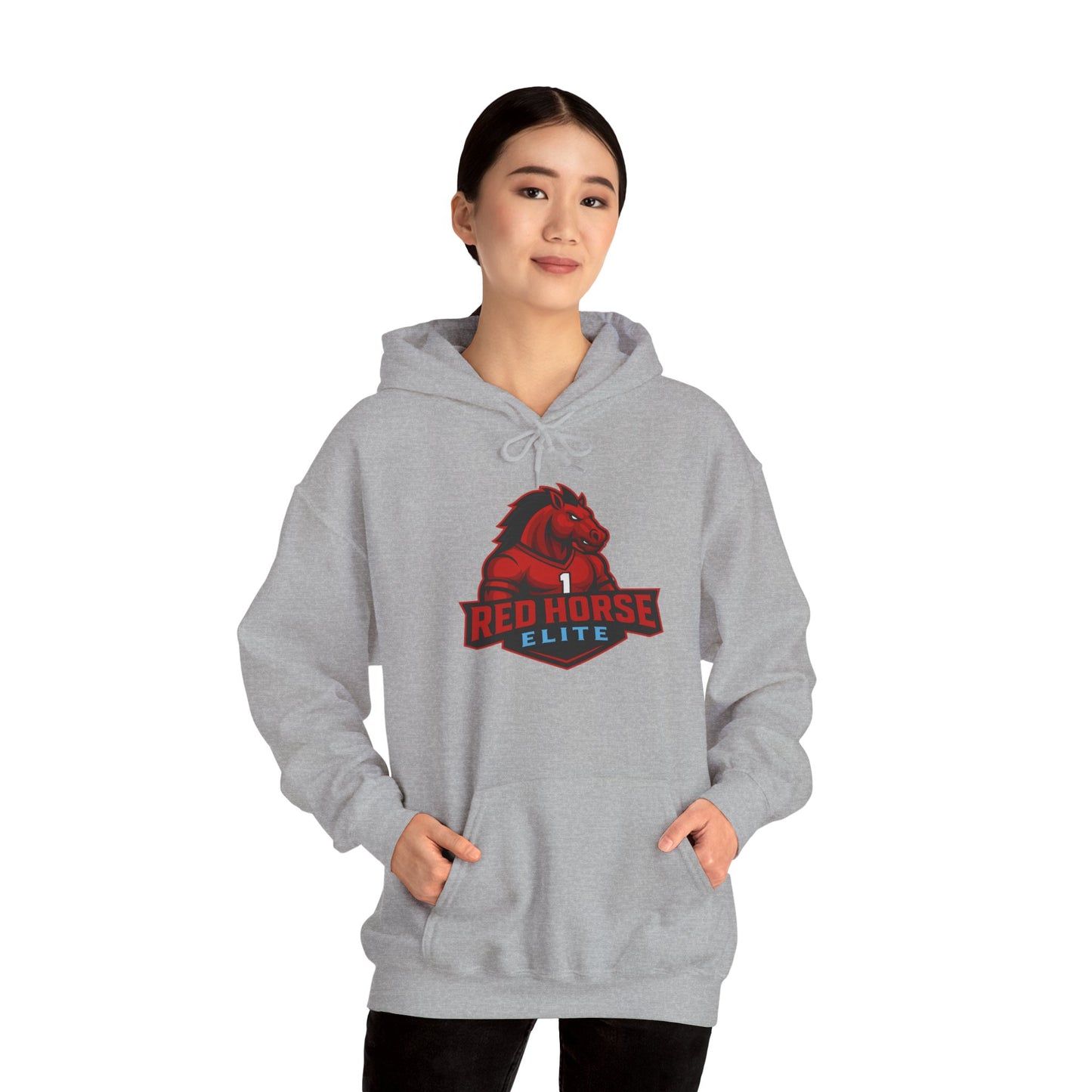 Red Horse Elite Logo Hoodie