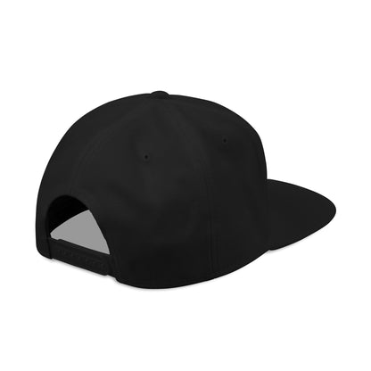 Snapback Hat — Red Embroidered
