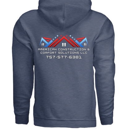 Heather Sport Dark Navy - BACK