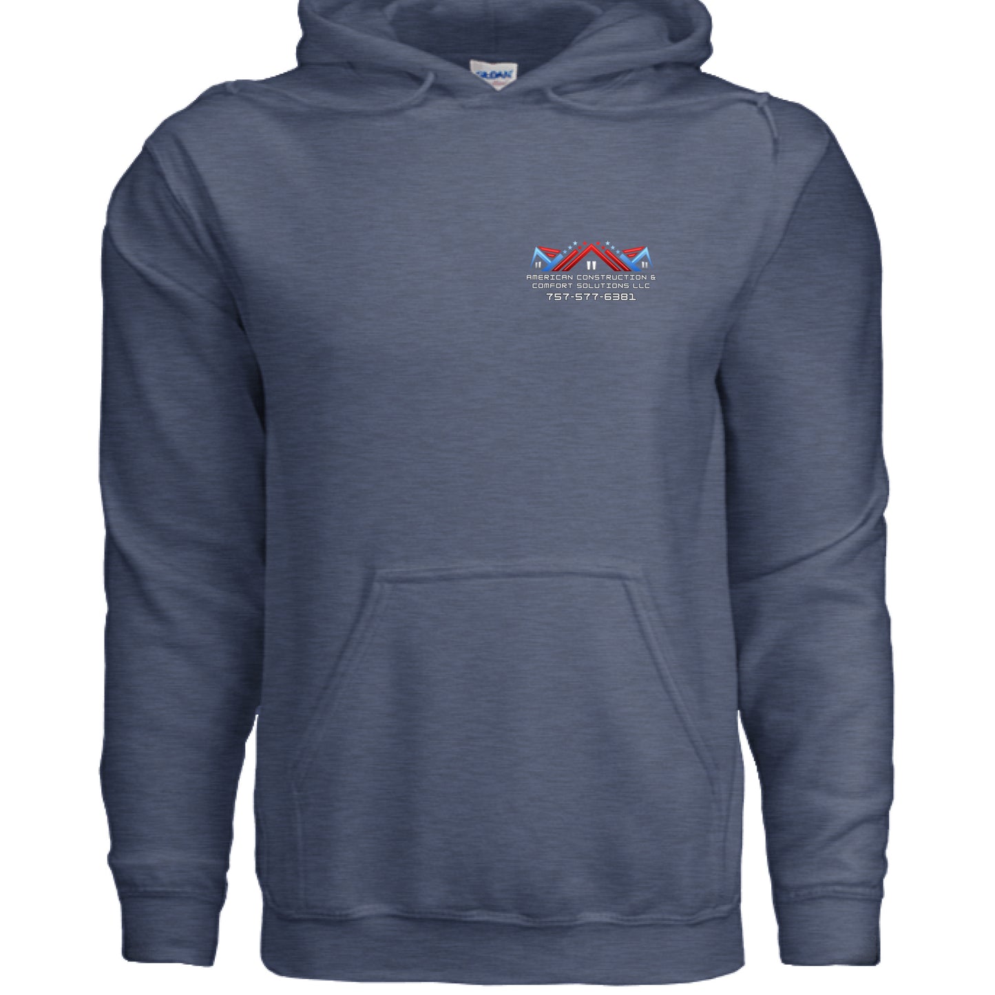 Heather Sport Dark Navy - FRONT